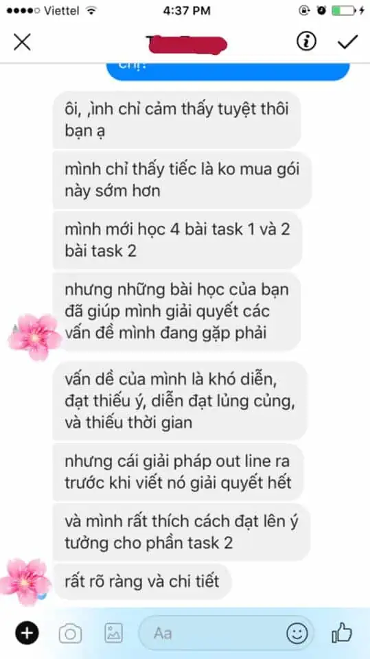 khóa học ielts writing online