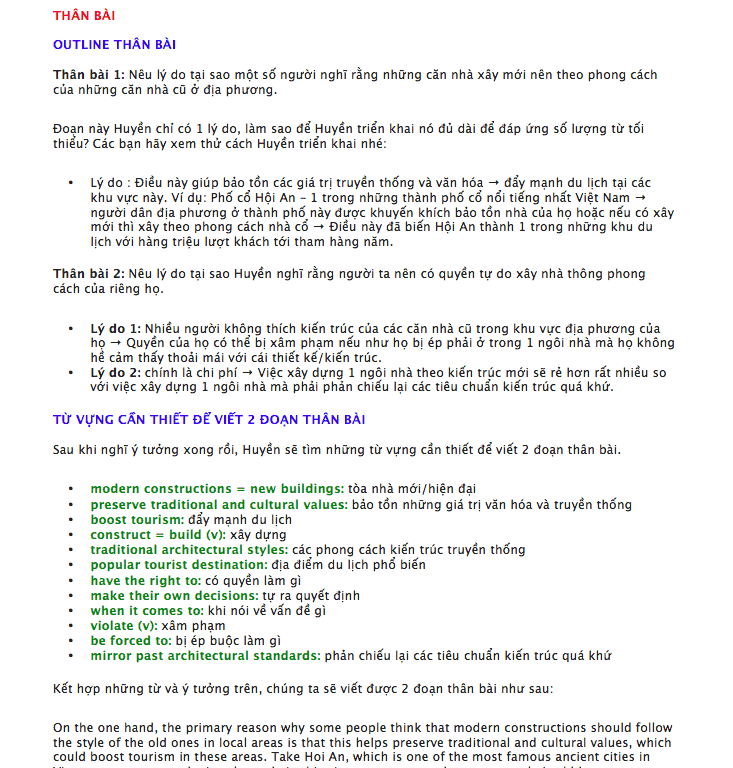 bài mẫu ielts writing ngày 3/3/2018
