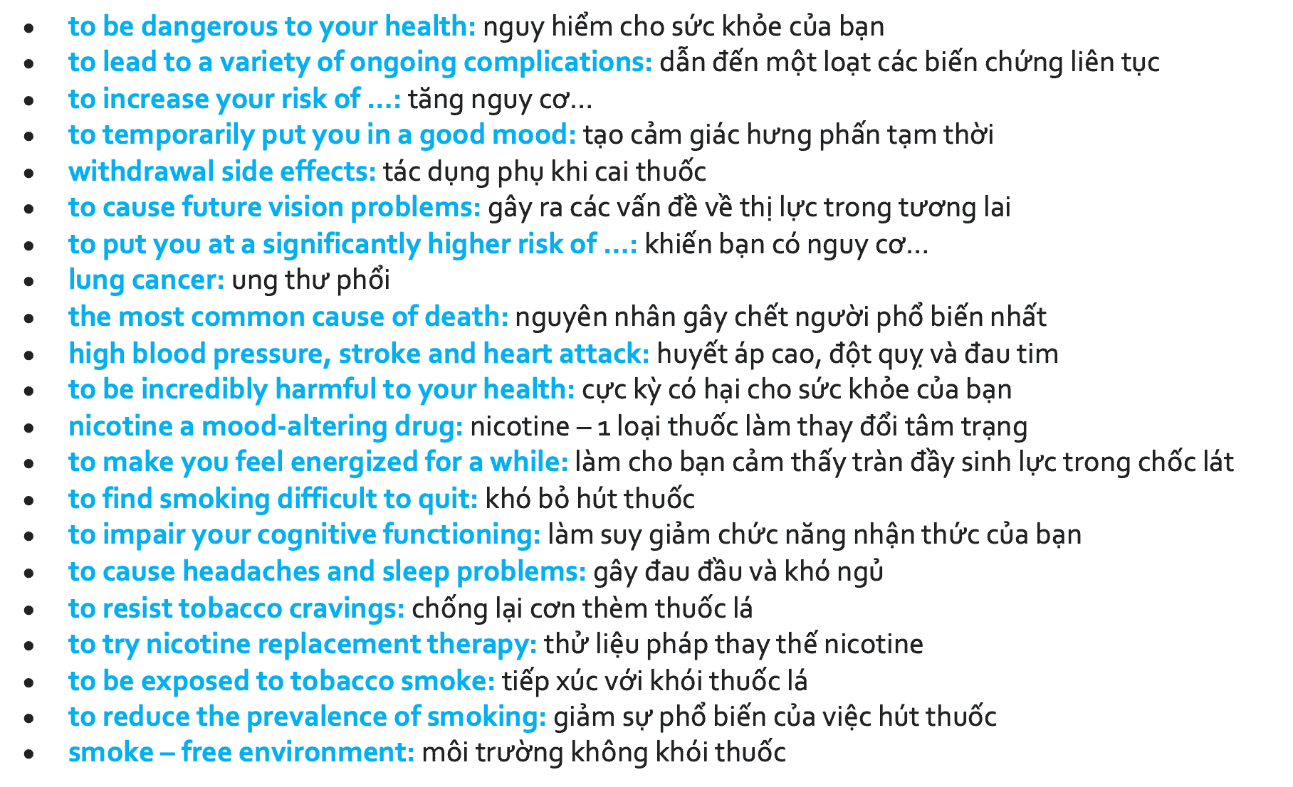 tu-vung-chu-de-smoking