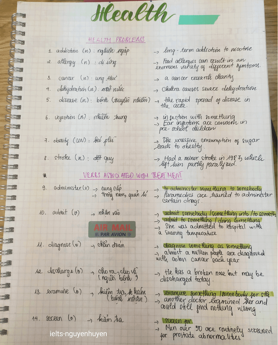 hoc-tu-vung-ielts-topic-health