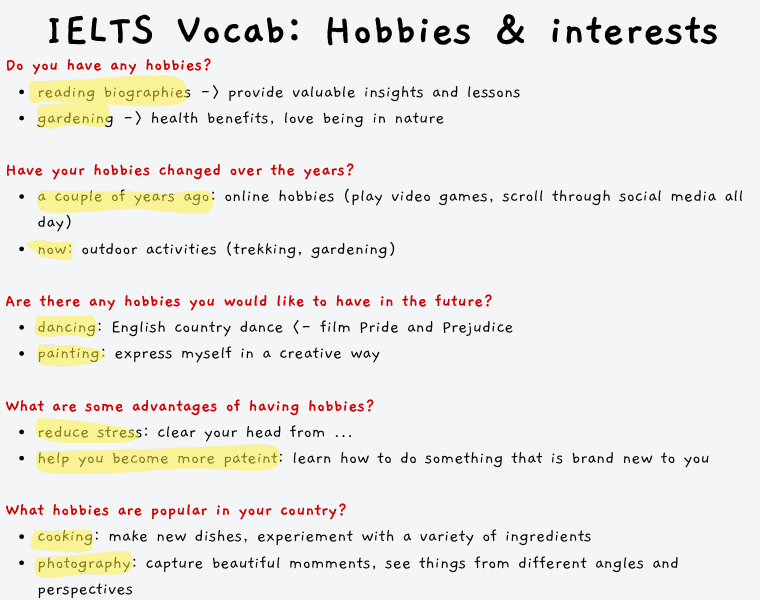 tu-vung-ielts-chu-de-hobbies-and-interests-1